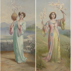 Two youg fairies